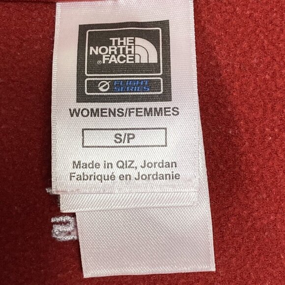 North Face Womens Size S Flight Series Half Zip Sweatshirt Zip Pocket Thumbholes - Picture 5 of 13